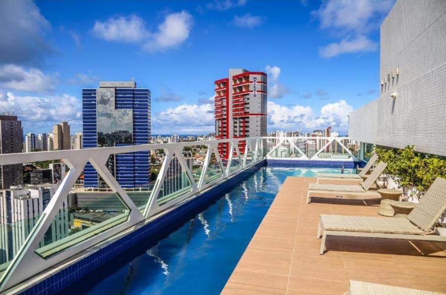 Flat Businees Salvador Shopping Aparthotel Exterior foto